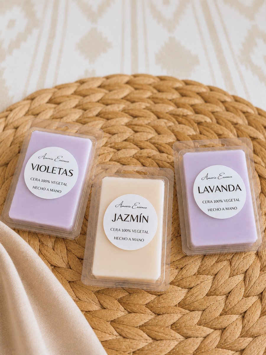 Pack Floral Wax Melts Clásicos - Amoris Essence