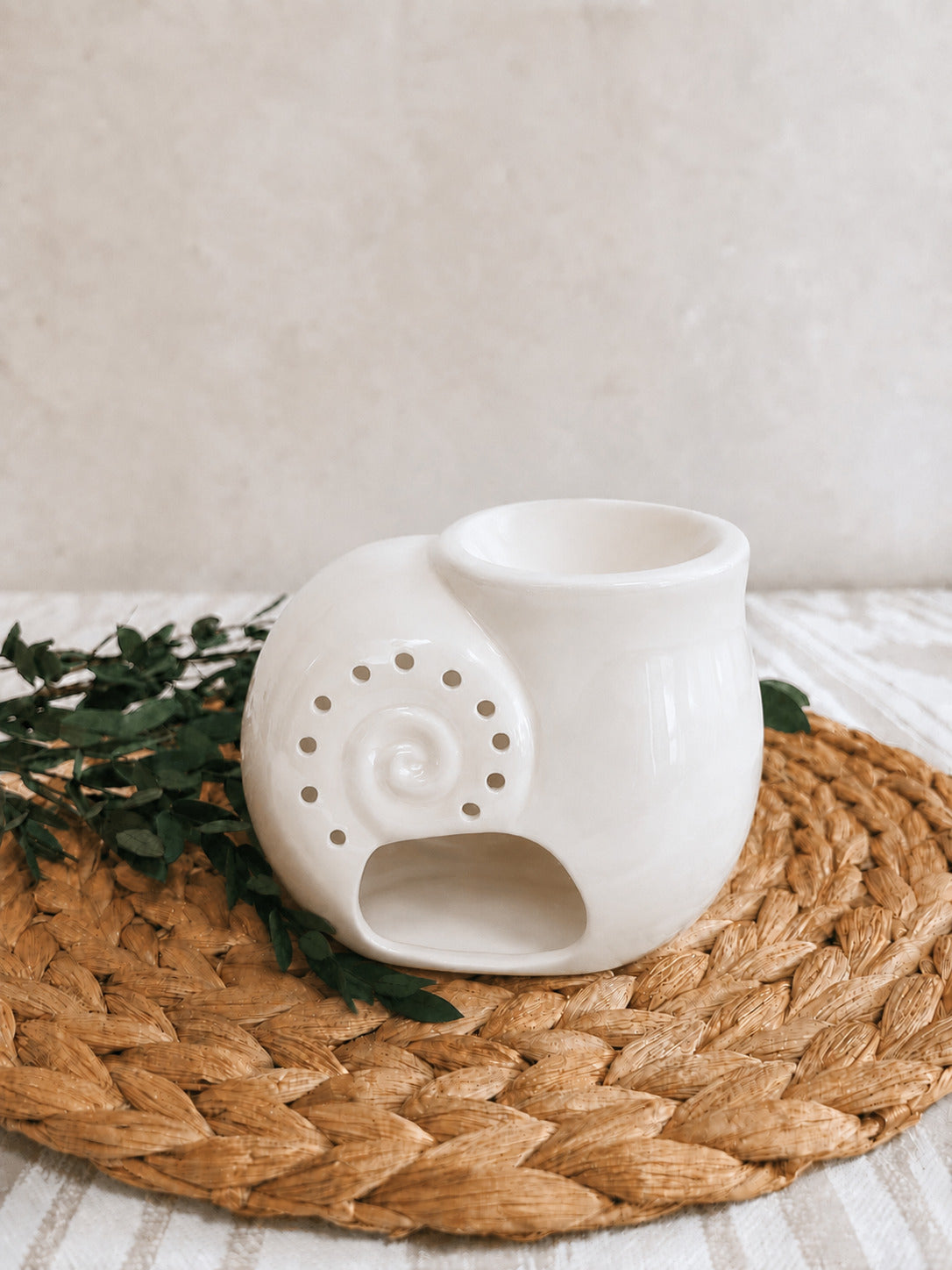 Quemador de Wax Melts Caracol