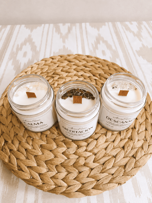 Pack Velas Aromaterapia - Amoris Essence