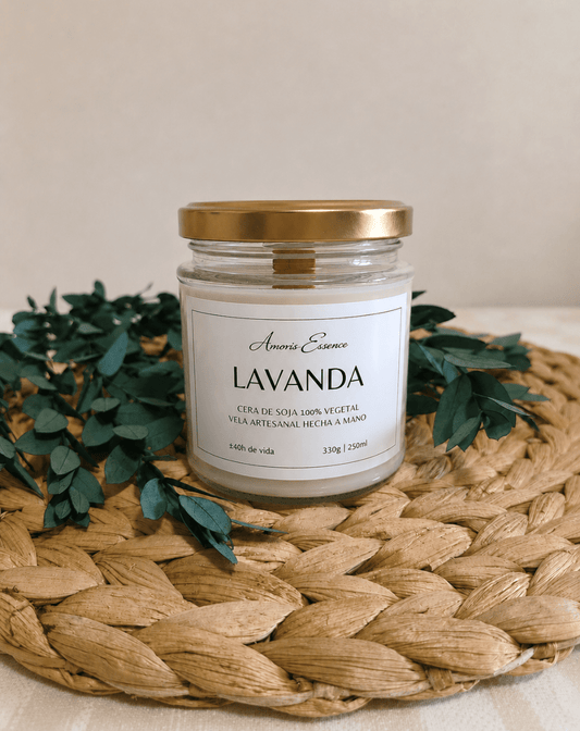 Vela de Lavanda - Amoris Essence