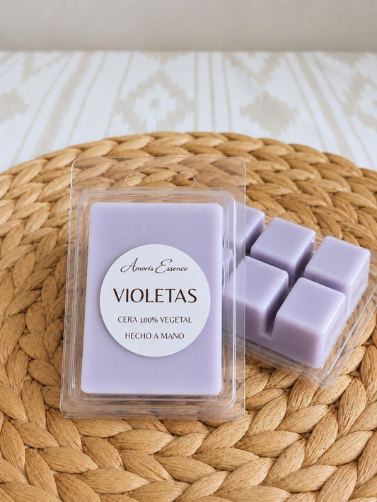 Wax Melt Clásico de Violetas - Amoris Essence