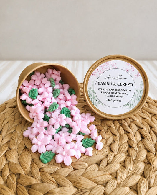 Wax Melt Especial de Bambú & Cerezo - Amoris Essence