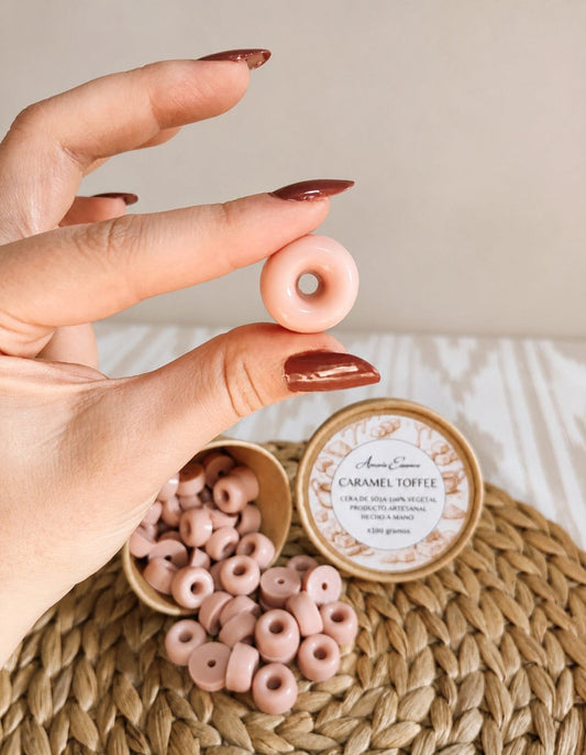 Wax Melt Especial de Caramel Toffee - Amoris Essence