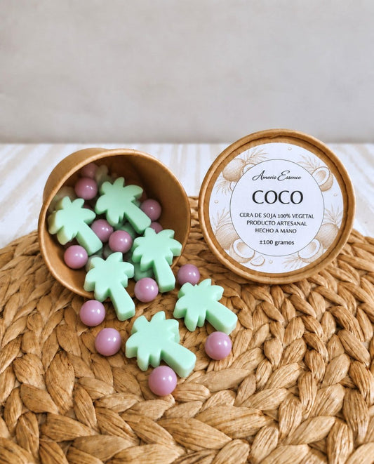 Wax Melt Especial de Coco - Amoris Essence