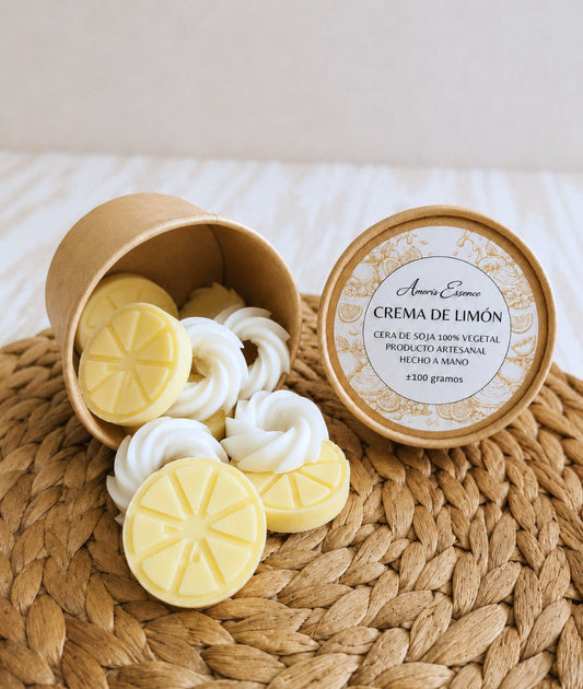 Wax Melt Especial de Crema de Limón - Amoris Essence