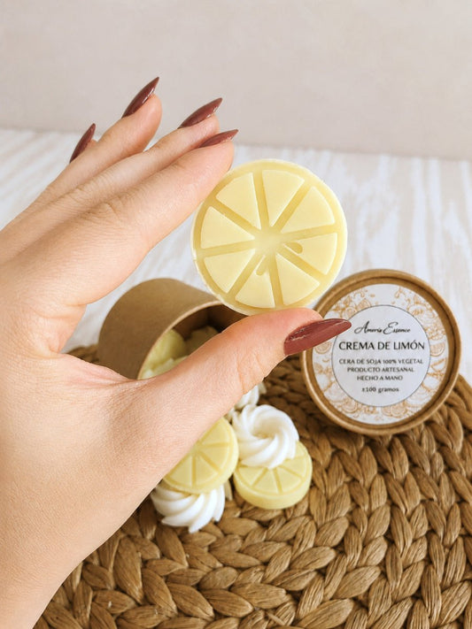 Wax Melt Especial de Crema de Limón - Amoris Essence