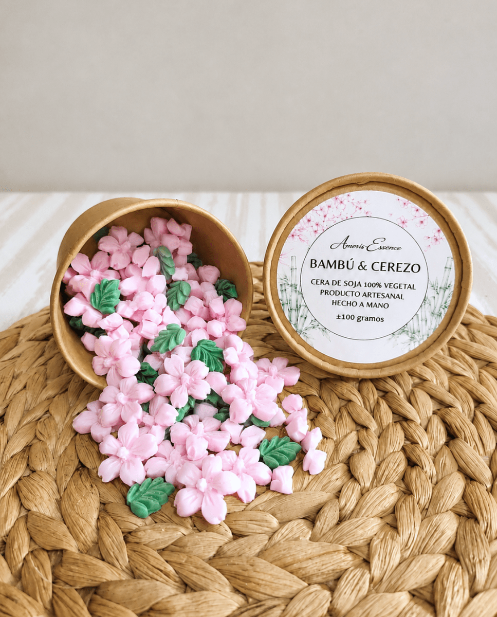 Wax Melts de Bambú & Cerezo - Amoris Essence