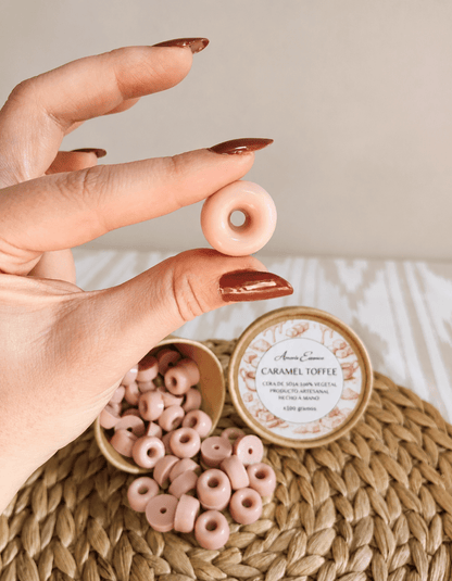 Wax Melts de Caramel Toffee - Amoris Essence